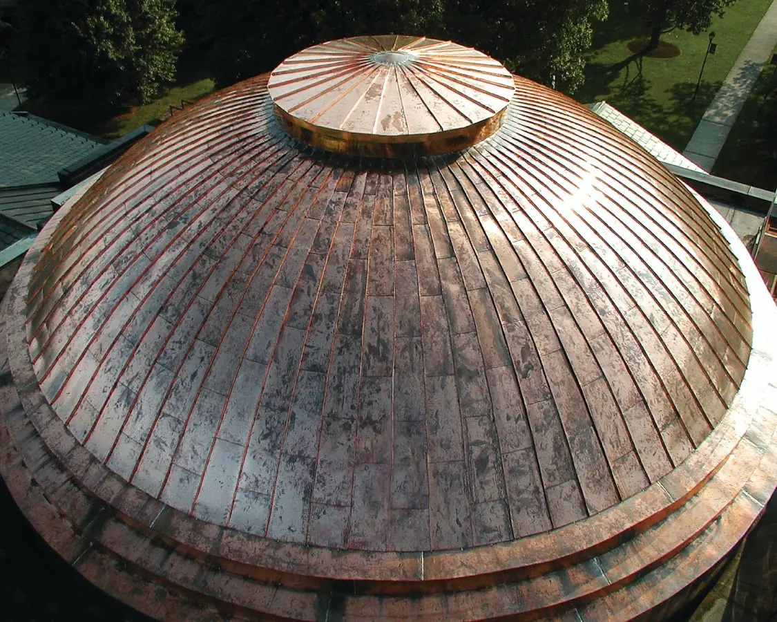 Craftsman Roofing crew installing a new roof in Franklin Park